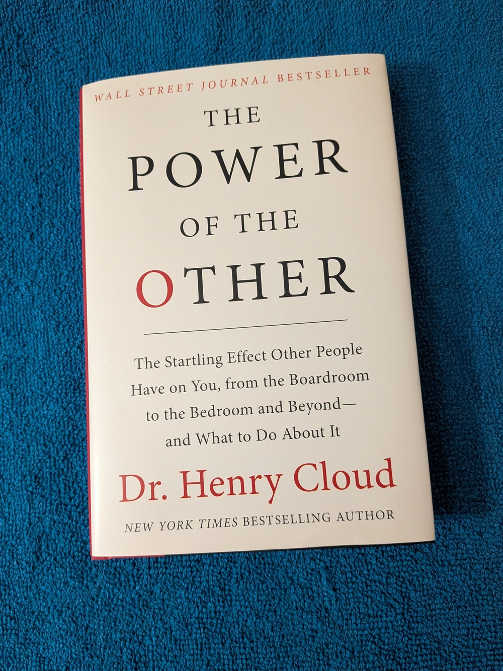 The Power of the Other Dr. Henry Cloud Hardcover Book NWT Business MBA Education